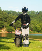 Oryxearth BRM100P-1 105CC Off-Road Mini Bike for Adults & Teens, 4-Stroke Engine, Pull Start, Supports Up to 220lbs