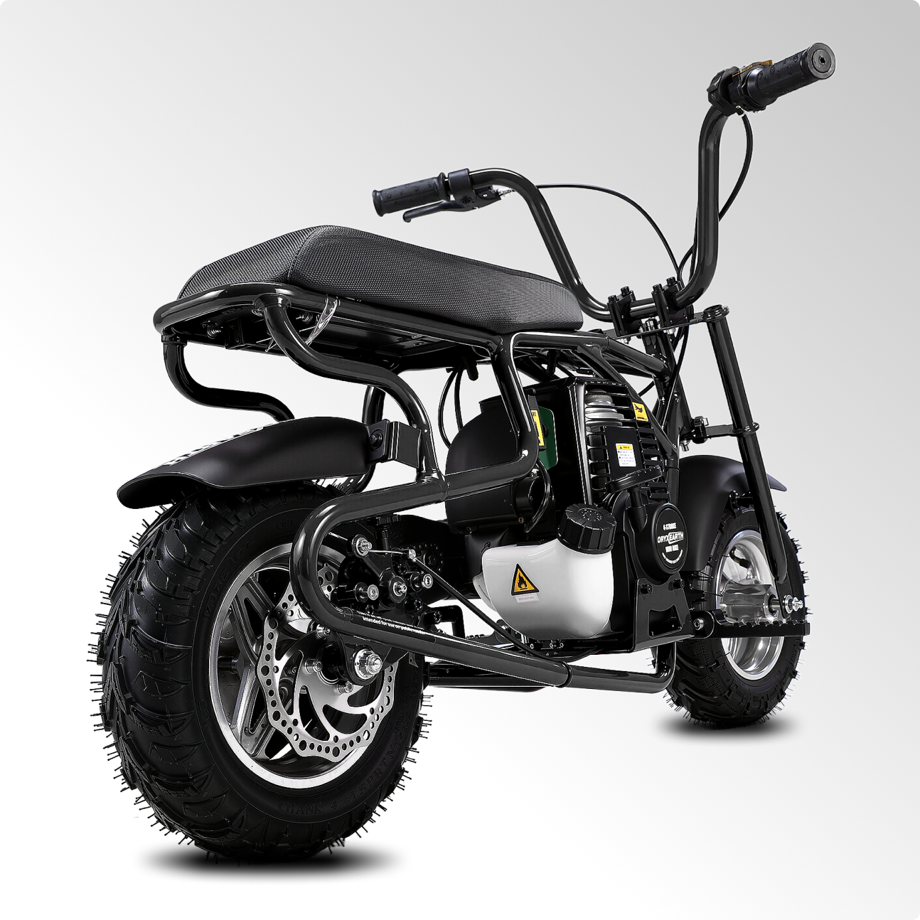 Oryxearth 37.7CC Mini Dirt Bike, 4-Stroke Gas Power 16 mph Bike,Off Road for Teens, Pull Start