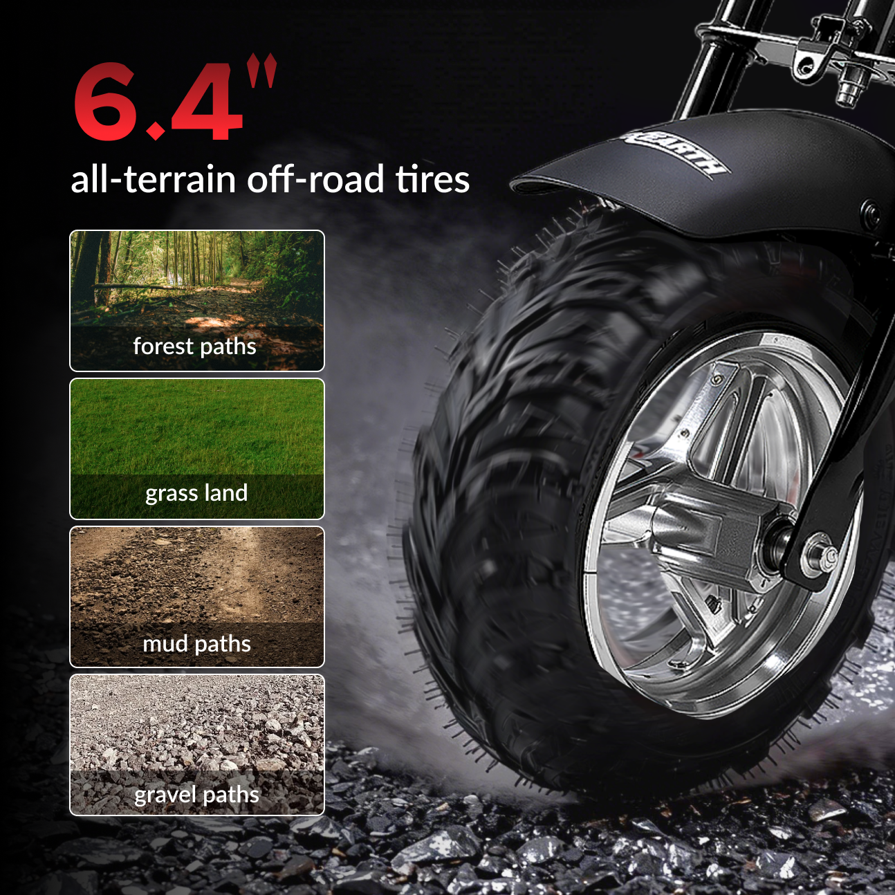 Oryxearth 37.7CC Mini Dirt Bike, 4-Stroke Gas Power 16 mph Bike,Off Road for Teens, Pull Start