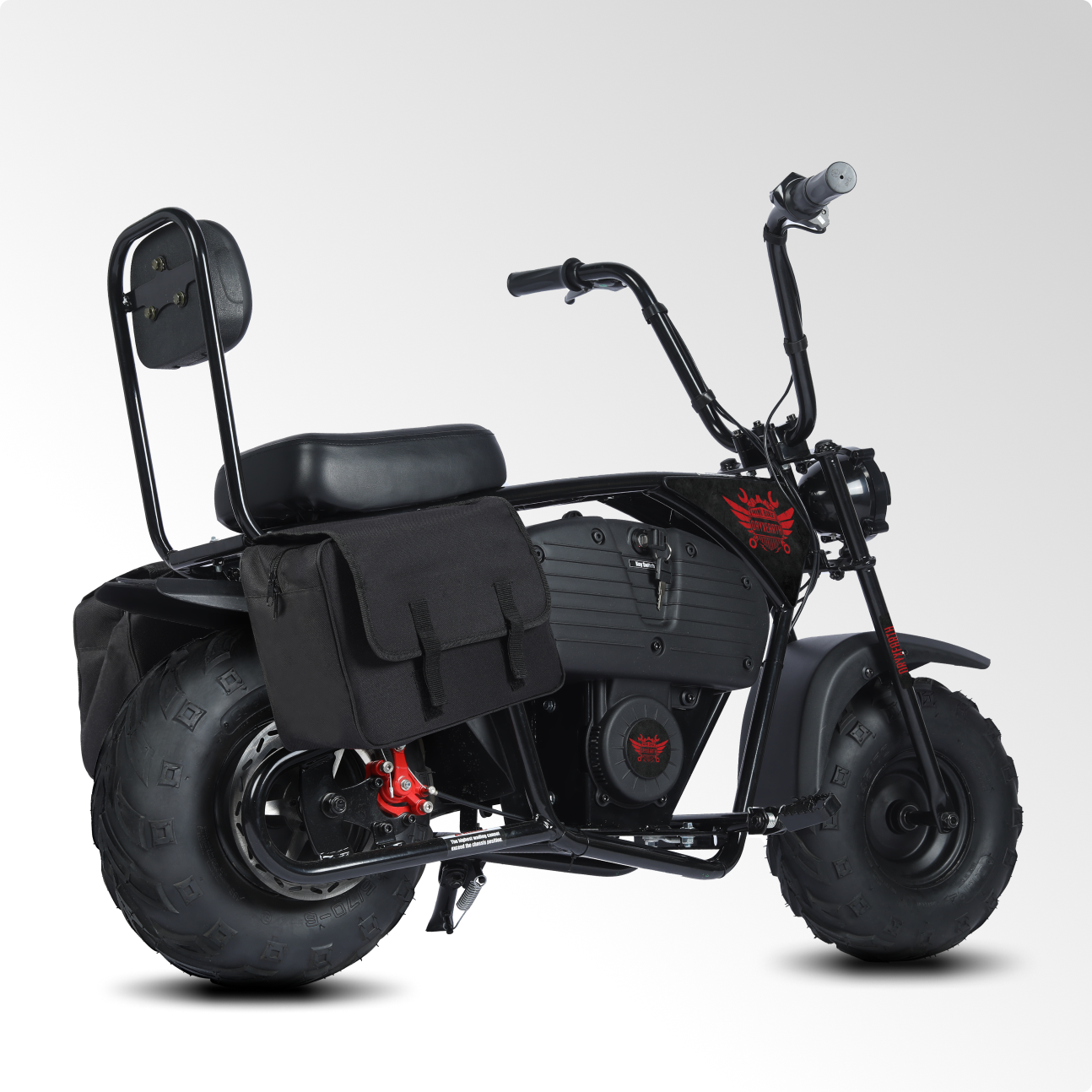 Oryxearth 子供用電動ダートバイク ヘッドライトとポータブルバッグ付き