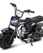 OFFROAD-DIRT-BIKE FÜR KINDER 105CC, 4-Takt-Benzin, Automatikgetriebe, für Kinder ab 13 Jahren, Bürstenmuster