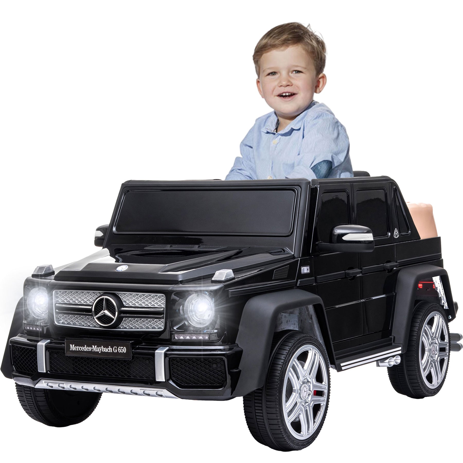 Mercedes-Maybach G650 Elektroauto für Kinder - ORYXEARTH - 12V Batterie - Geschwindigkeit 3-5 km/h
