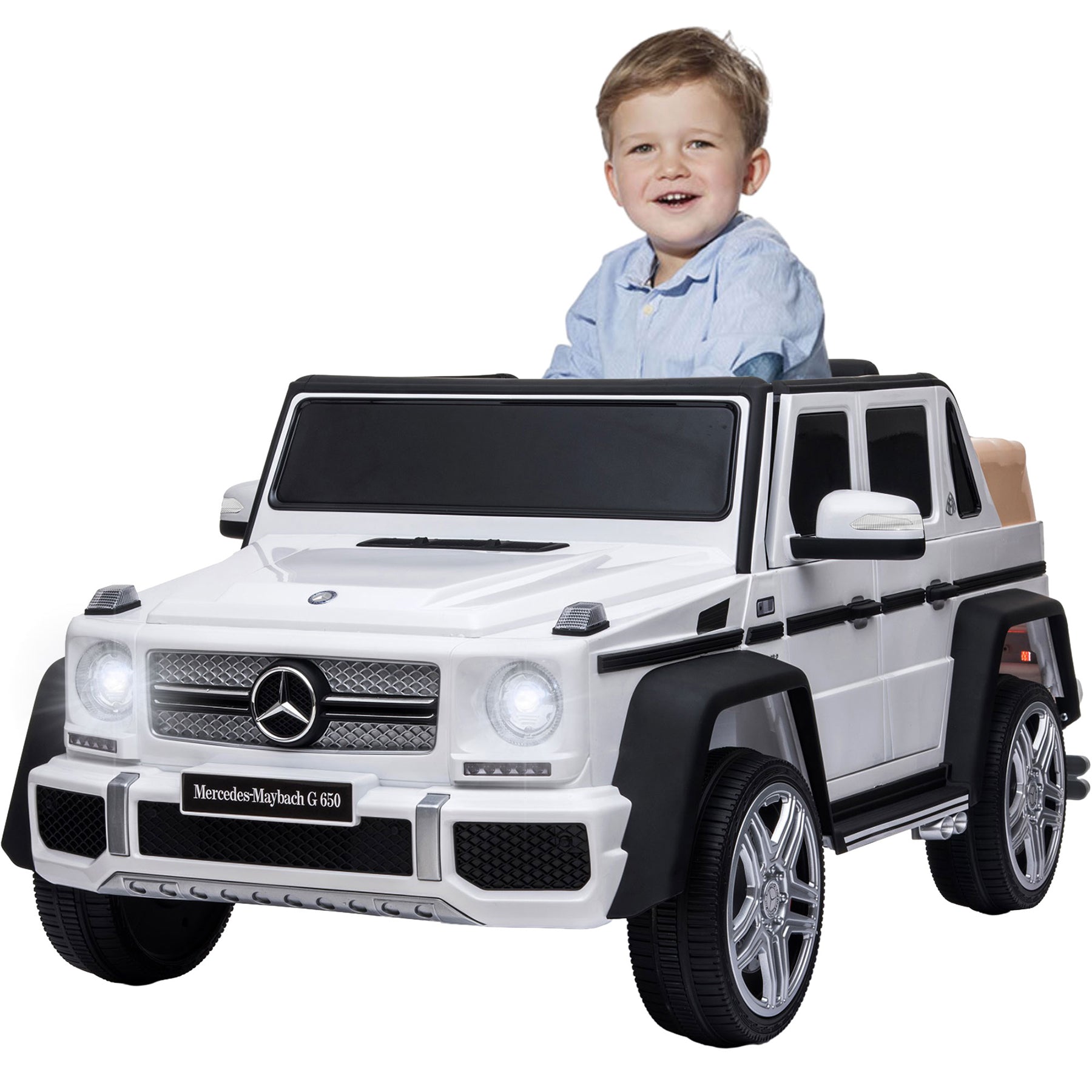 Mercedes-Maybach G650 Elektroauto für Kinder - ORYXEARTH - 12V Batterie - Geschwindigkeit 3-5 km/h