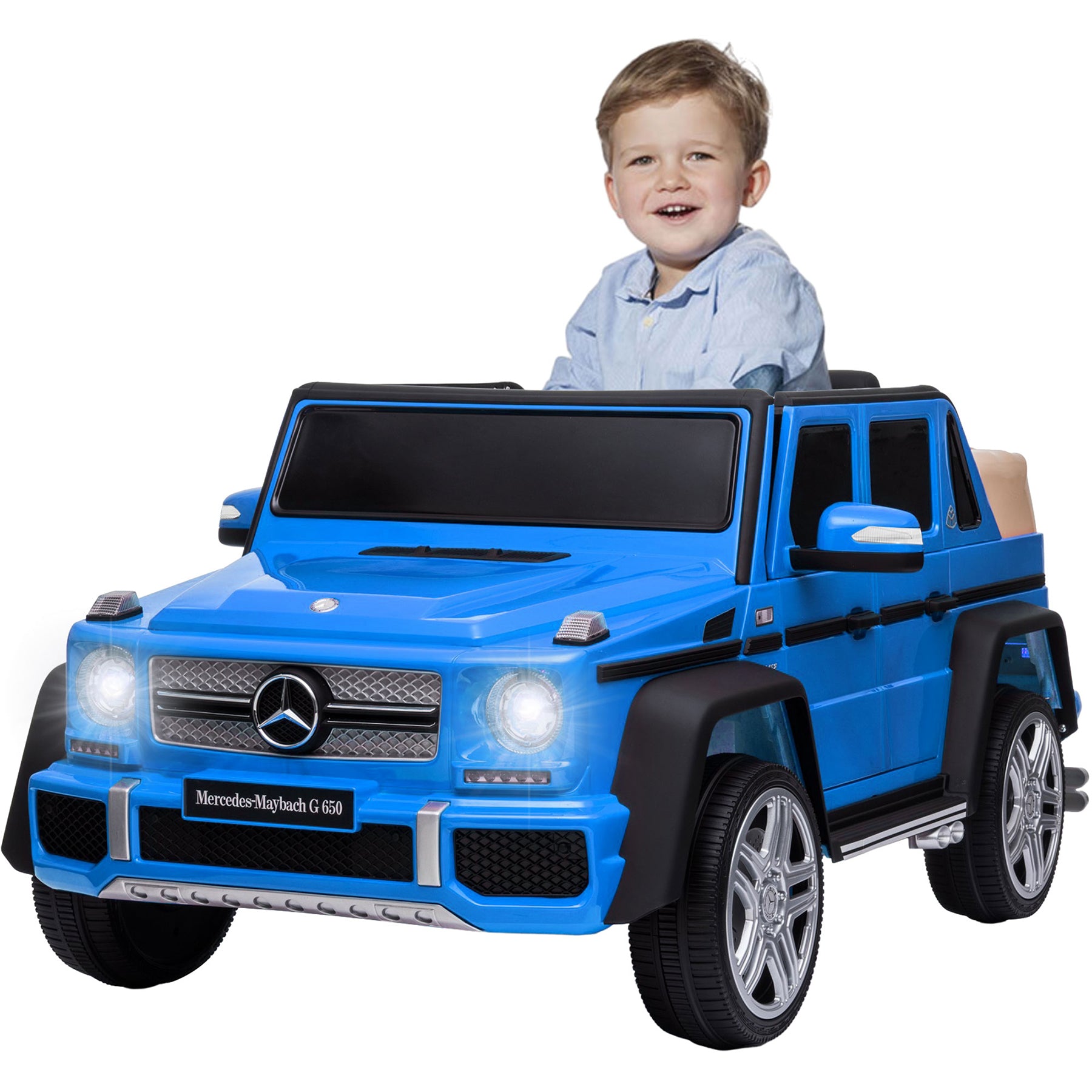 Mercedes-Maybach G650 Elektroauto für Kinder - ORYXEARTH - 12V Batterie - Geschwindigkeit 3-5 km/h