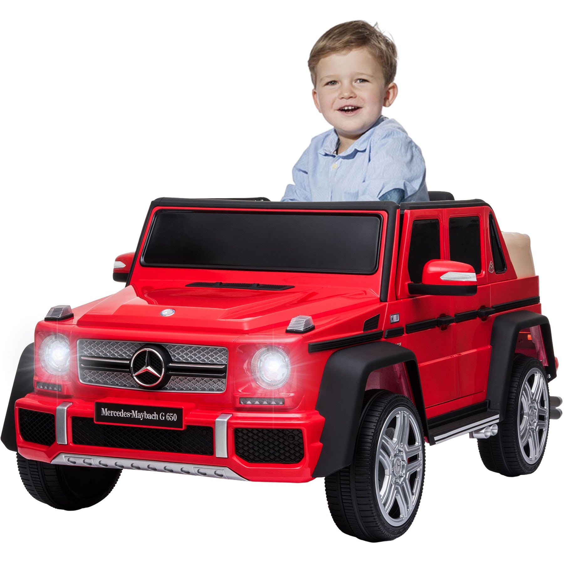 Mercedes-Maybach G650 Elektroauto für Kinder - ORYXEARTH - 12V Batterie - Geschwindigkeit 3-5 km/h