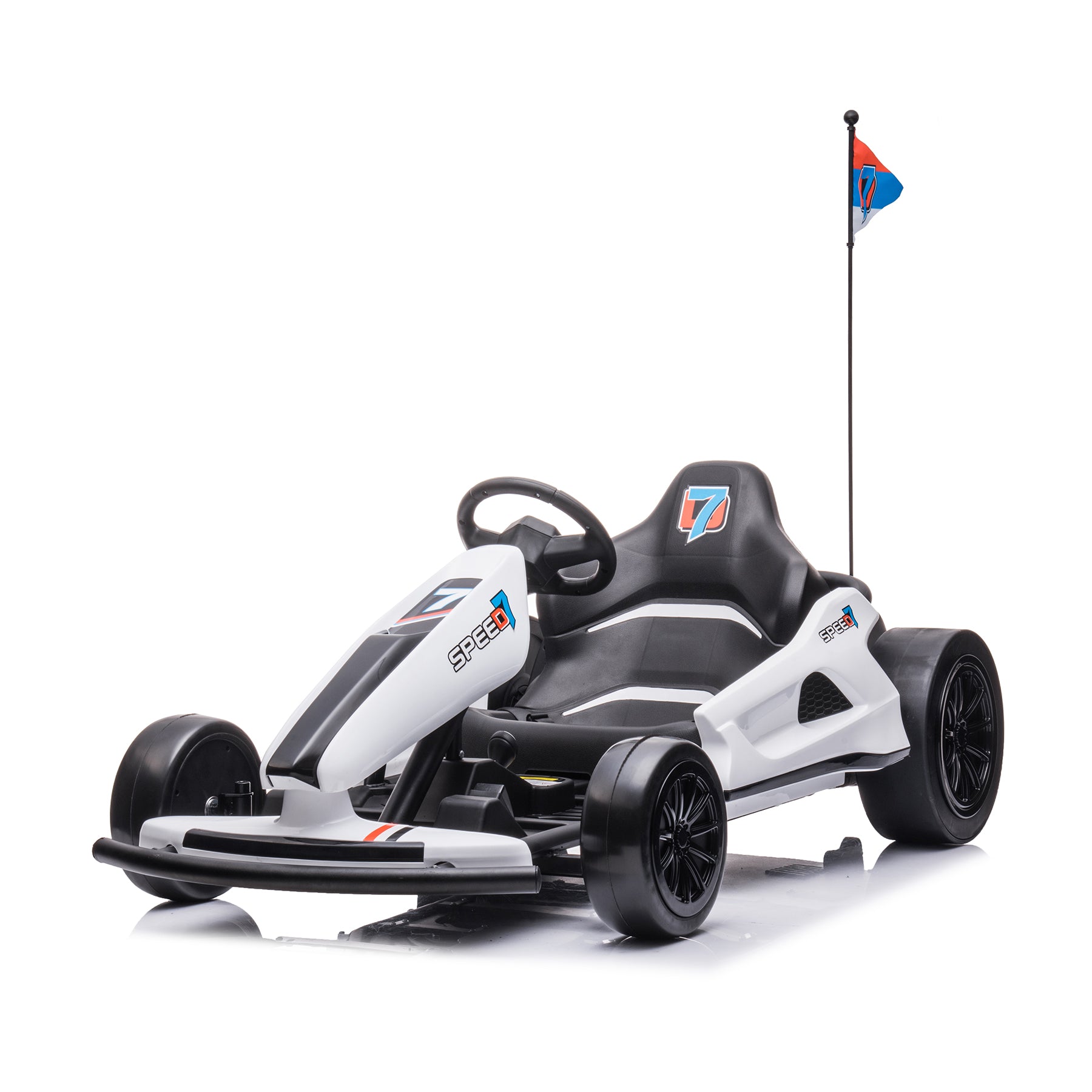 Go-Kart Pedal Go-Kart 12V Kinderfahrzeug 3-5km/h Sportwagenstruktur