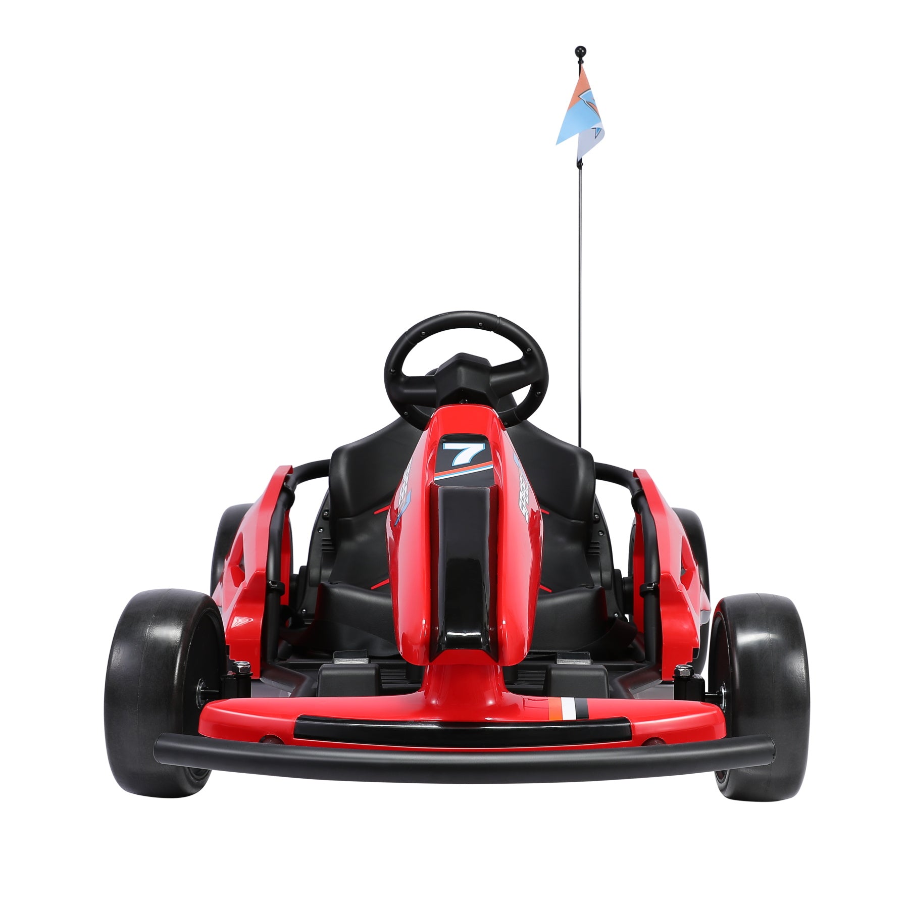 Go-Kart Pedal Go-Kart 12V Kinderfahrzeug 3-5km/h Sportwagenstruktur