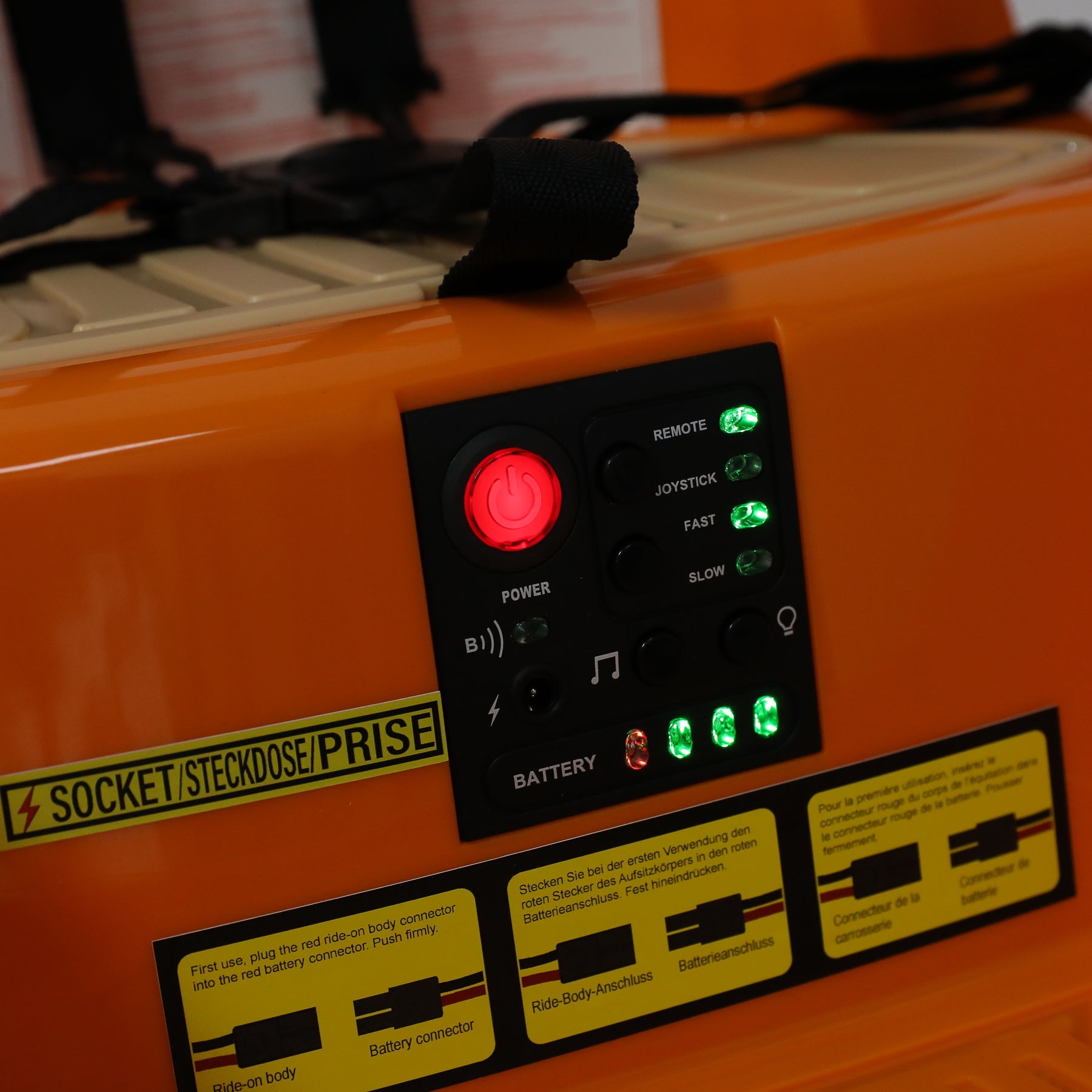 Elektro-Kinderauto Elektrofahrzeuge 12V Kinder Bumper Car 360 Grad Rotation,Autoscooter