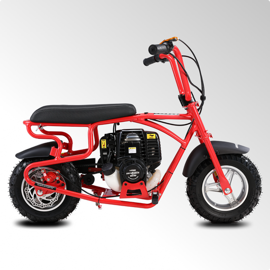 Oryxearth 37.7CC Mini Dirt Bike, 4-Stroke Gas Power 16 mph Bike,Off Road for Teens, Pull Start
