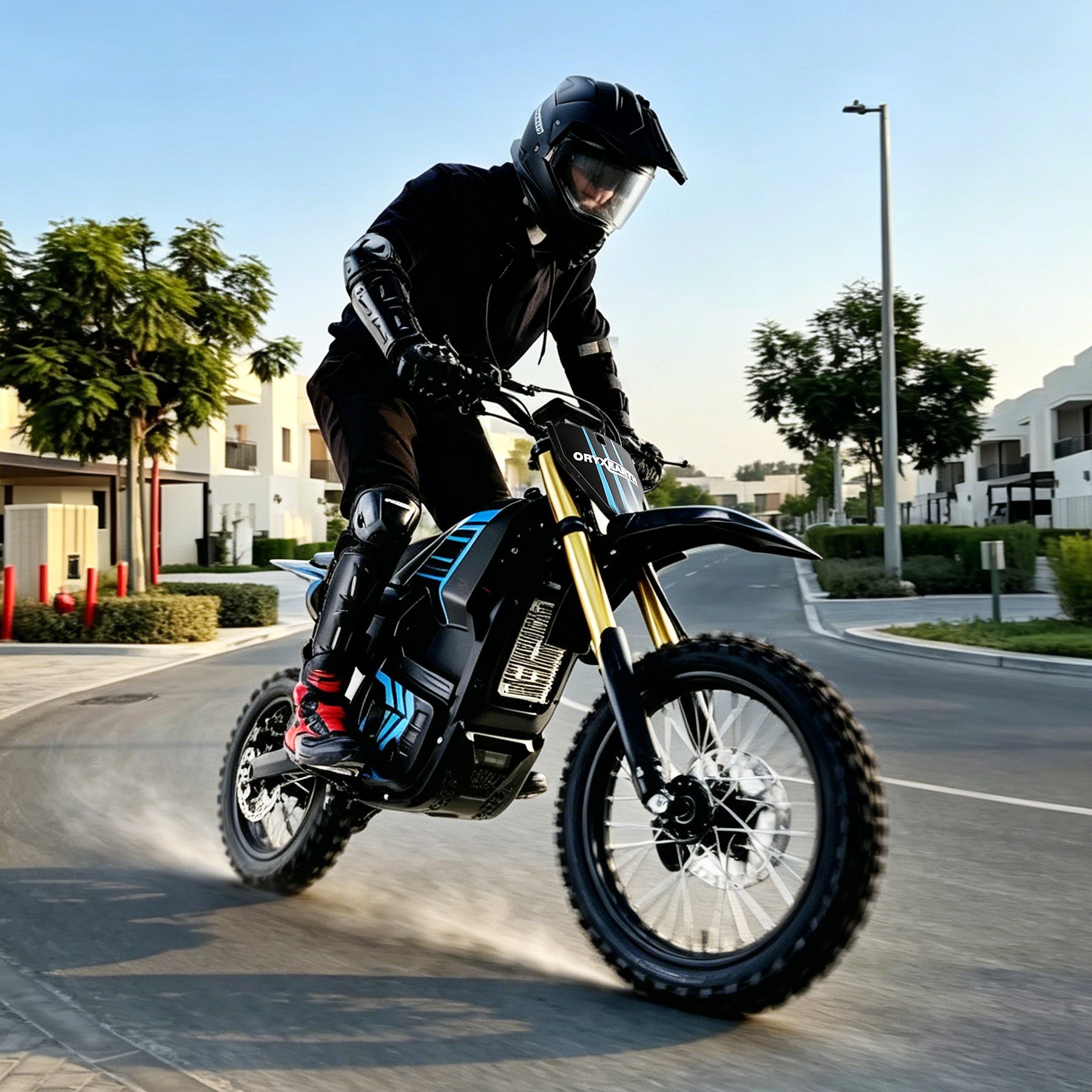 Oryxearth VRME1000-5 Lightweight Off-Road Electric Dirt Bike For Teens & Adults