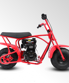 Oryxearth 105CC Kids Dirt Bike - 4-Stroke Gas Mini Motorcycle for Off-Road & Trail Riding, EPA Approved, Supports 185 LBS (Up to 28 MPH), for Adults and Teens, Red