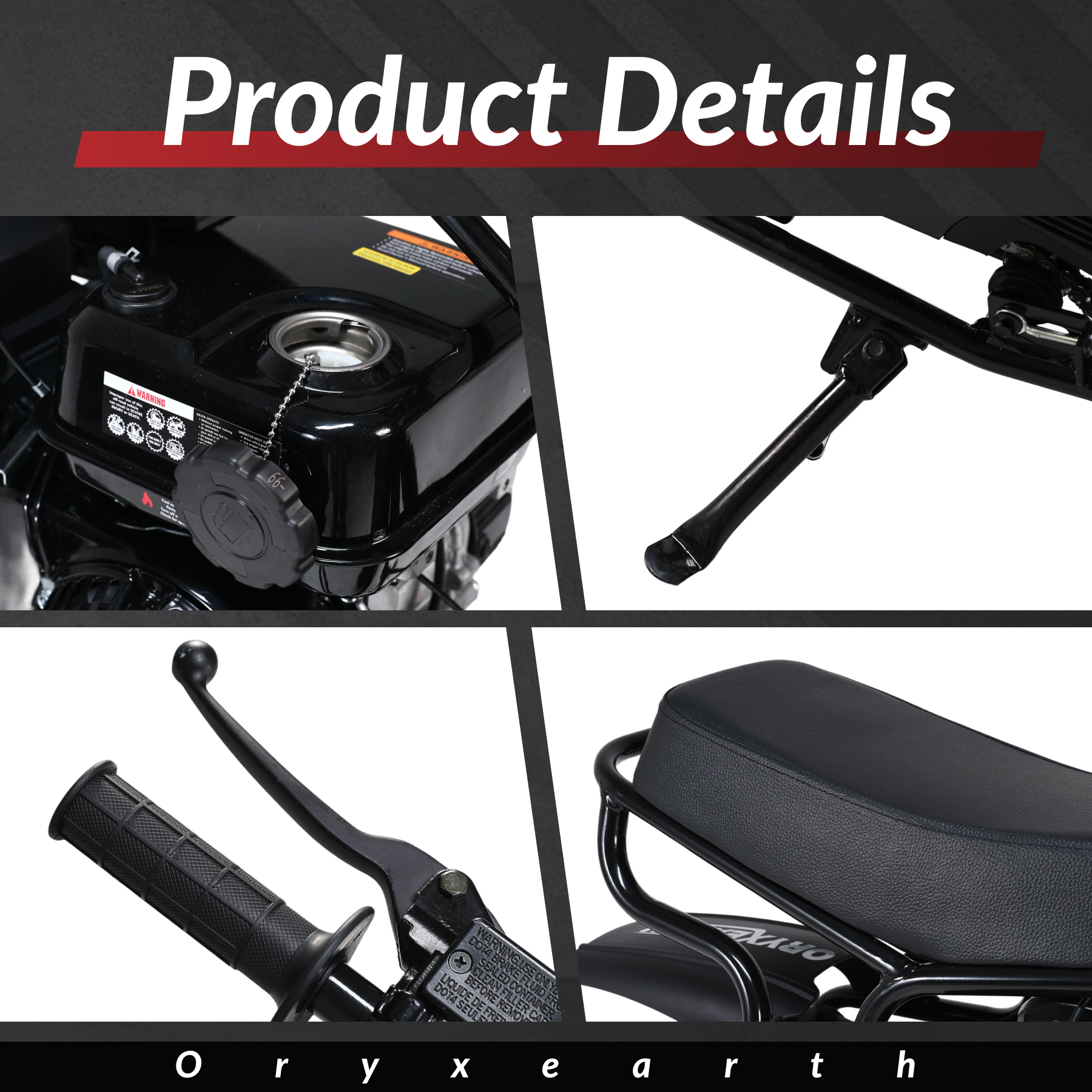 BRM200-2 Off-Road Mini Bike