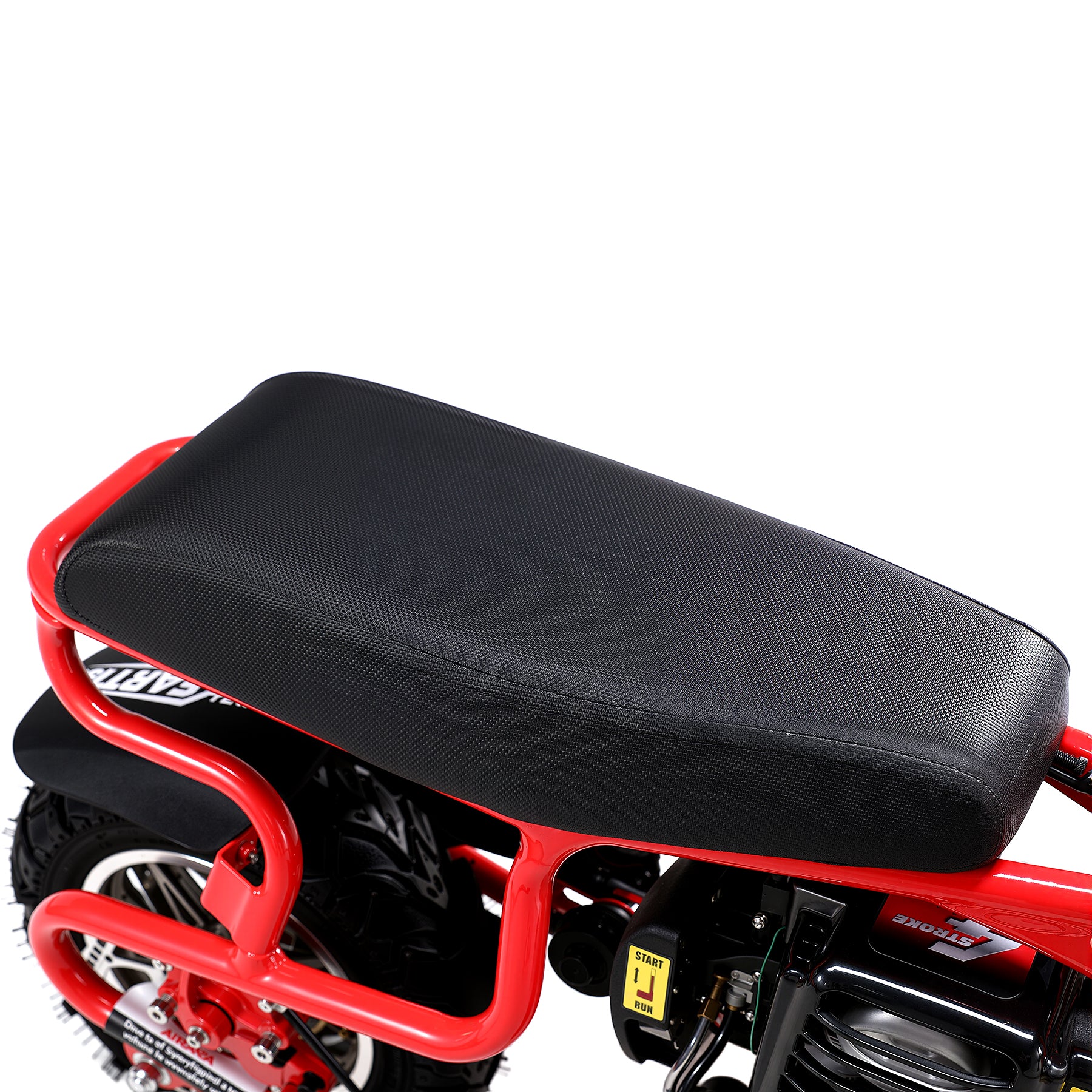 Oryxearth 37.7CC Mini Dirt Bike, 4-Stroke Gas Power 16 mph Bike,Off Road for Teens, Pull Start