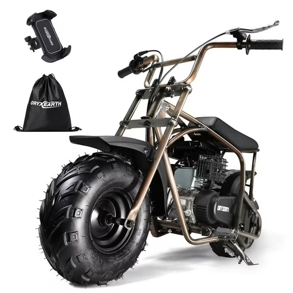 【WMT】Oryxearth 105CC 4-Stroke Off-Road Mini Bike for Kids