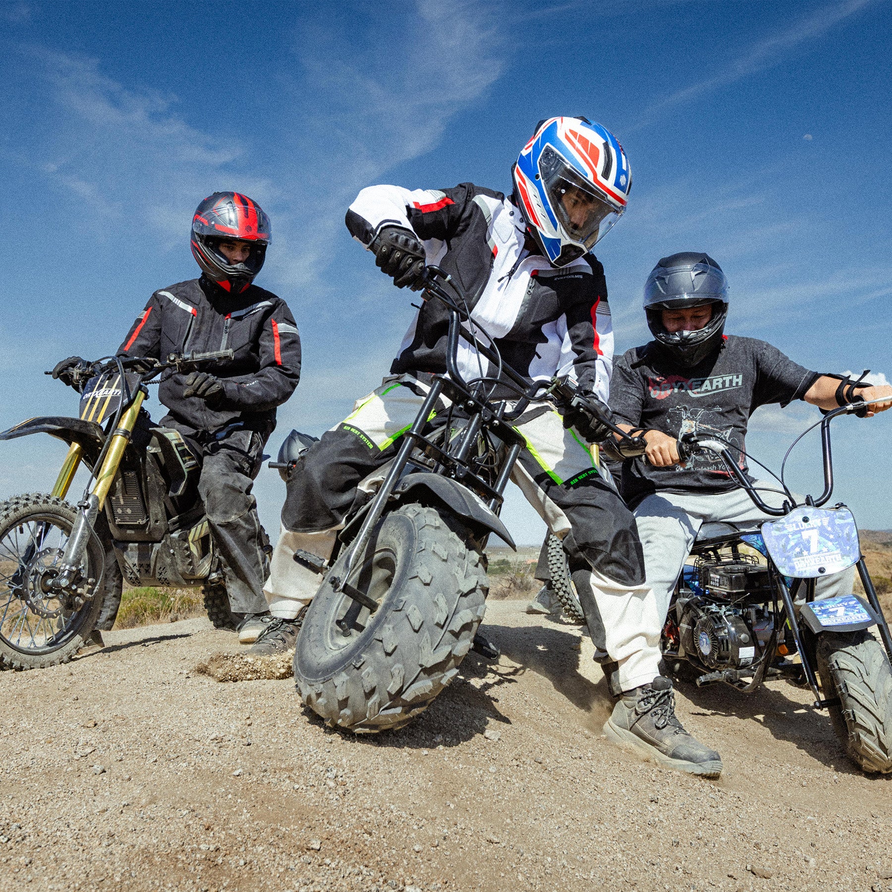 Oryxearth BRM200-2 196CC Off-Road Mini Bike for Adults & Teens, 4-Stroke Engine, Supports Up to 220 lbs
