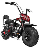 Oryxearth Moto BRM100-4  99cc Off-Road Gas Mini Bike for Adults & Teens — Up to 220 lbs