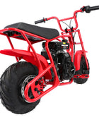 Oryxearth BRM100P-1 105CC Off-Road Gas Mini Bike for Adults & Teens, Red Edition, Up to 220 lbs