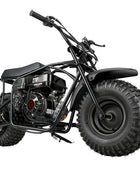 Oryxearth BRM200-1 196cc Gas Mini Bike, 35 MPH 4-Stroke Mini Dirt Bike, Off-Road Pit Bike for Adults & Teens, 220 lbs Max Load