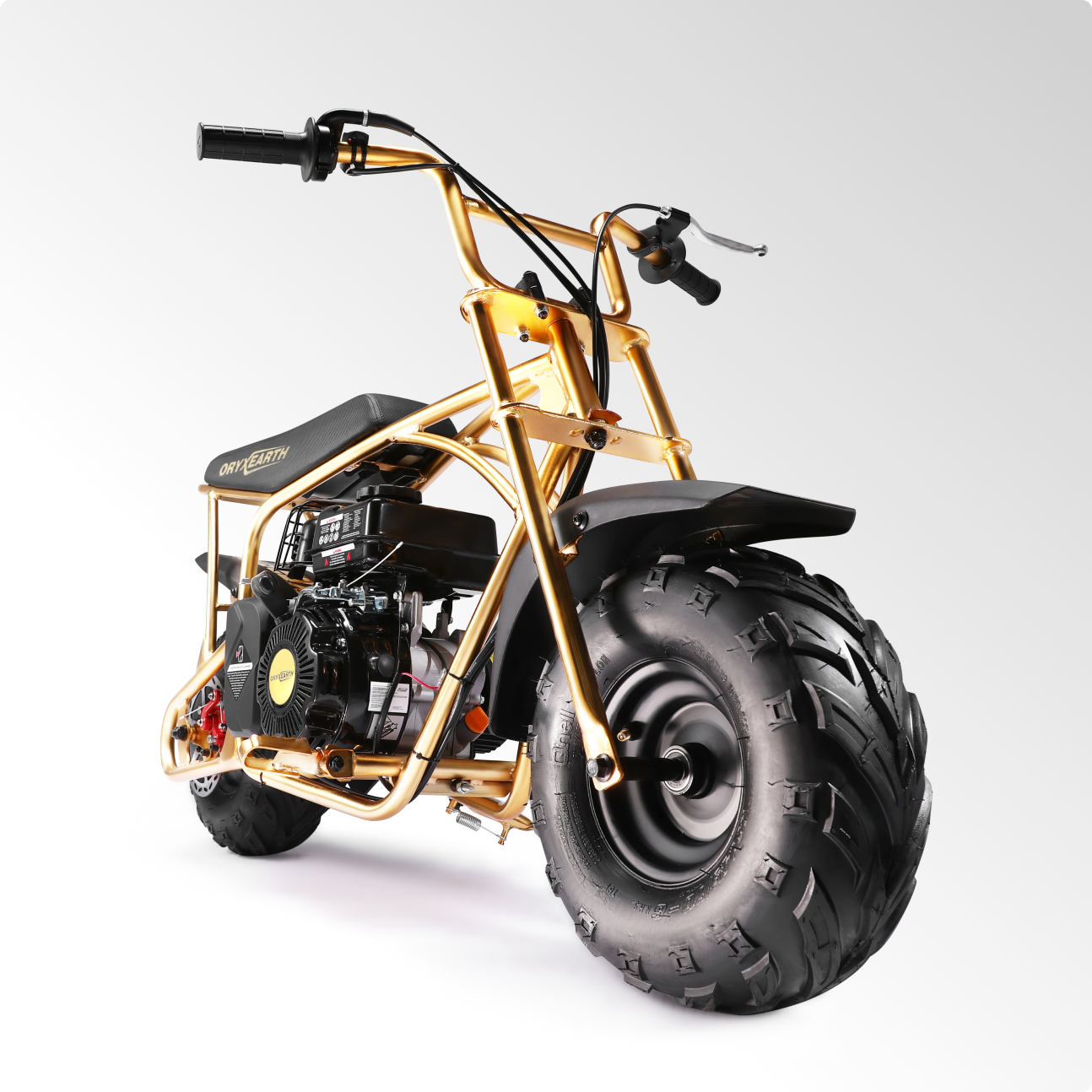 BRM100 Gas Mini Bike-Gold | Limited Edition,Top Speed 28 MPH