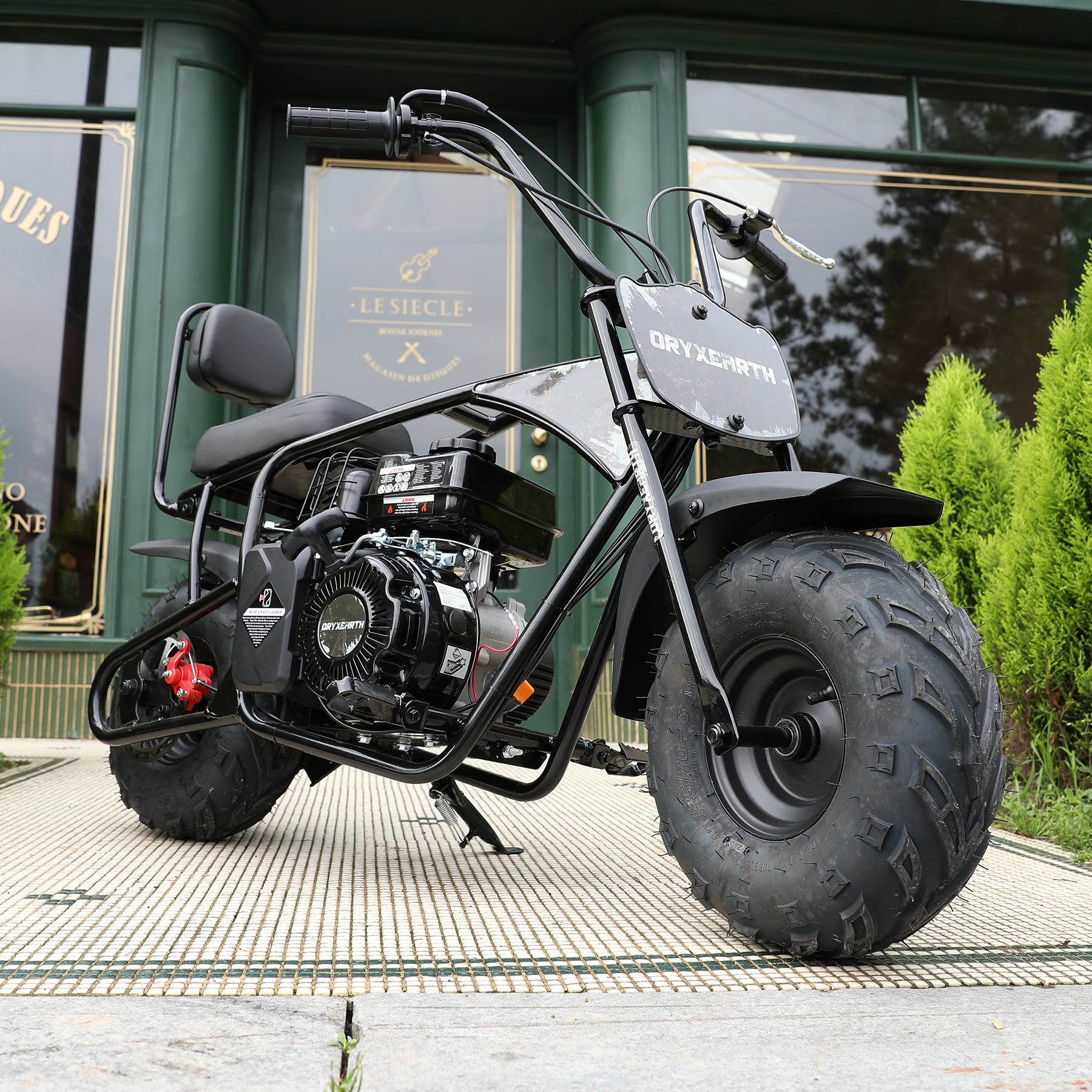 Oryxearth Moto BRM100-4  99cc Off-Road Gas Mini Bike for Adults & Teens — Up to 220 lbs