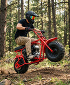Oryxearth BRM200-1 196cc Gas Mini Bike, 35 MPH 4-Stroke Mini Dirt Bike, Off-Road Pit Bike for Adults & Teens, 220 lbs Max Load