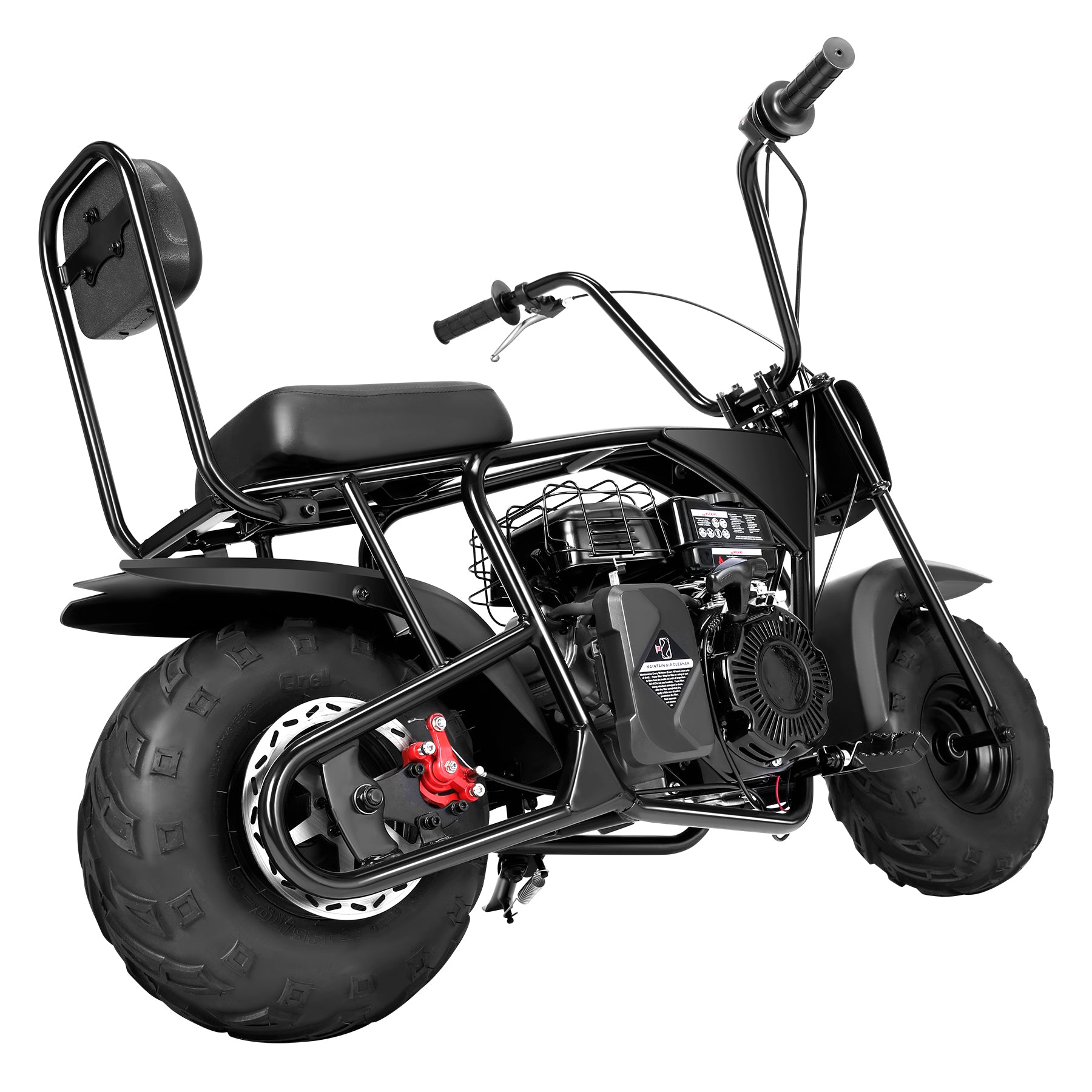 Oryxearth BRM100-4 99CC Off-Road Gas Mini Bike for Adults & Teens, Limited Edition Gold, Supports Up to 220 lbs