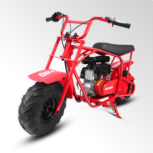 Oryxearth 105CC Kids Dirt Bike - 4-Stroke Gas Mini Motorcycle for Off-Road & Trail Riding, EPA Approved, Supports 185 LBS (Up to 28 MPH), for Adults and Teens, Red