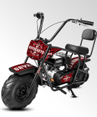 Oryxearth 99CC Mini-Dirtbike mit Benzinantrieb – bis zu 24 MPH, 185 Pfund Tragkraft