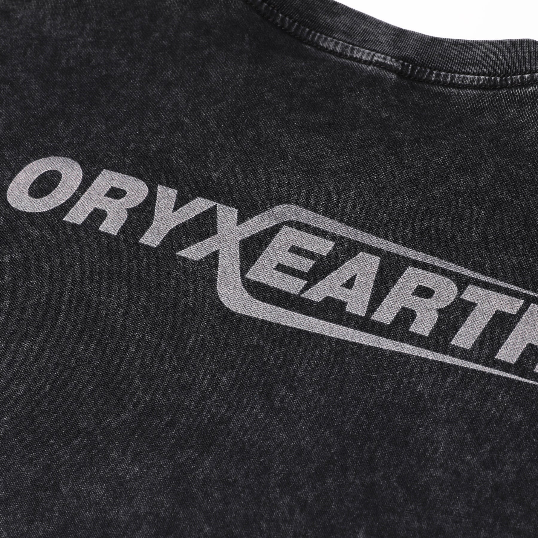 Oryxearth Vintage Distressed T-Shirt with Retro Dirt Bike Graphic for Teens Black
