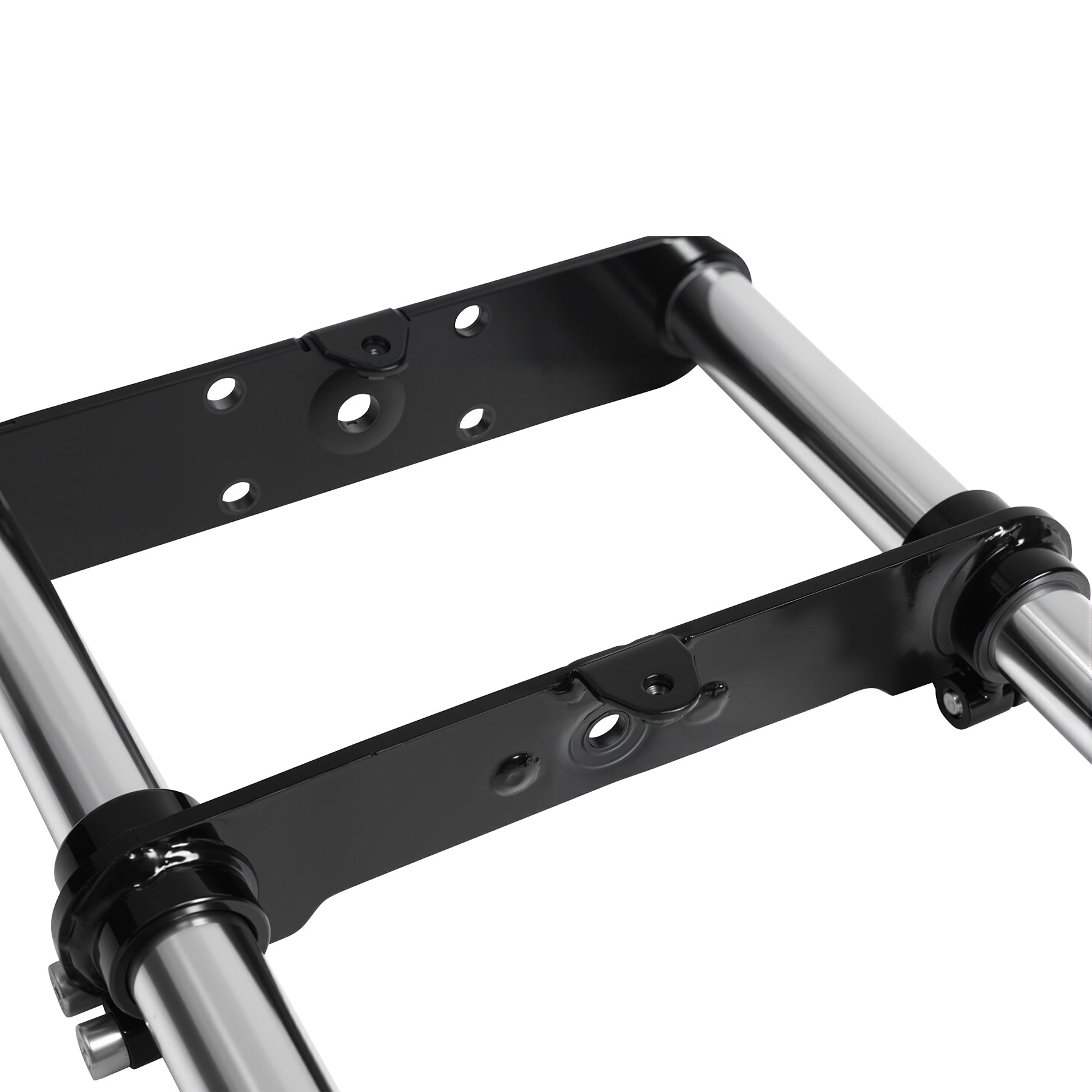 Oryxearth Mini Bike Front Fork Suspension Universal Mini Dirt Bike Suspension Set Pit Bike Shock Forks Frame Upgrades Assembly for Dirt Bike Motorcycle Minibike,Black (WM)