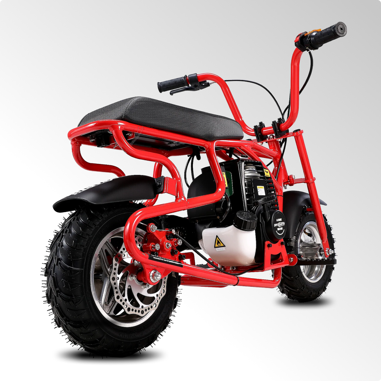 Oryxearth 37.7CC Mini Dirt Bike, 4-Stroke Gas Power 16 mph Bike,Off Road for Teens, Pull Start