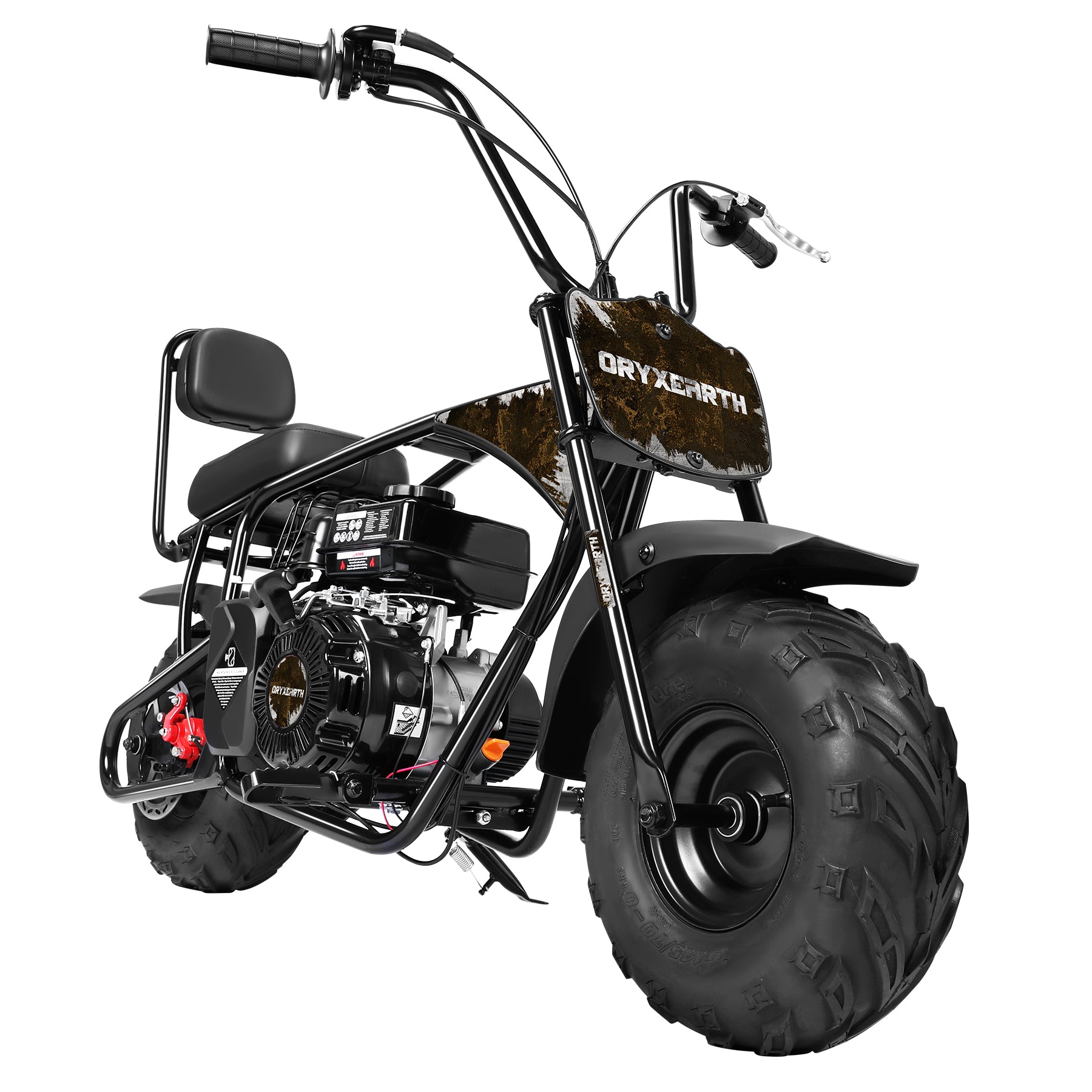 Oryxearth Moto BRM100-4  99cc Off-Road Gas Mini Bike for Adults & Teens — Up to 220 lbs