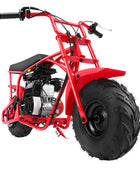 Oryxearth BRM100P-1 105CC Off-Road Gas Mini Bike for Adults & Teens, Red Edition, Up to 220 lbs