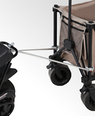 Oryxearth Mini Adjustable Tow Bar, Small Bucket Cart Pull Rod, Wagon Pull Rod for Camping Garden Cleanup