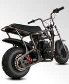 BRM100P-1 Gas Mini Bike-Rust Brown,Up to 28 MPH
