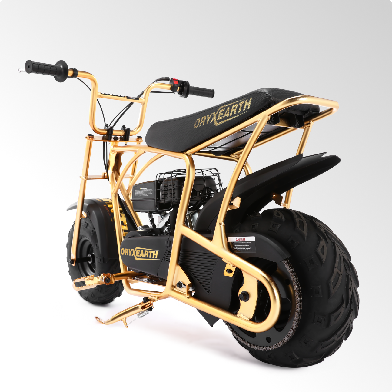 BRM100 Gas Mini Bike-Gold | Limited Edition,Top Speed 28 MPH