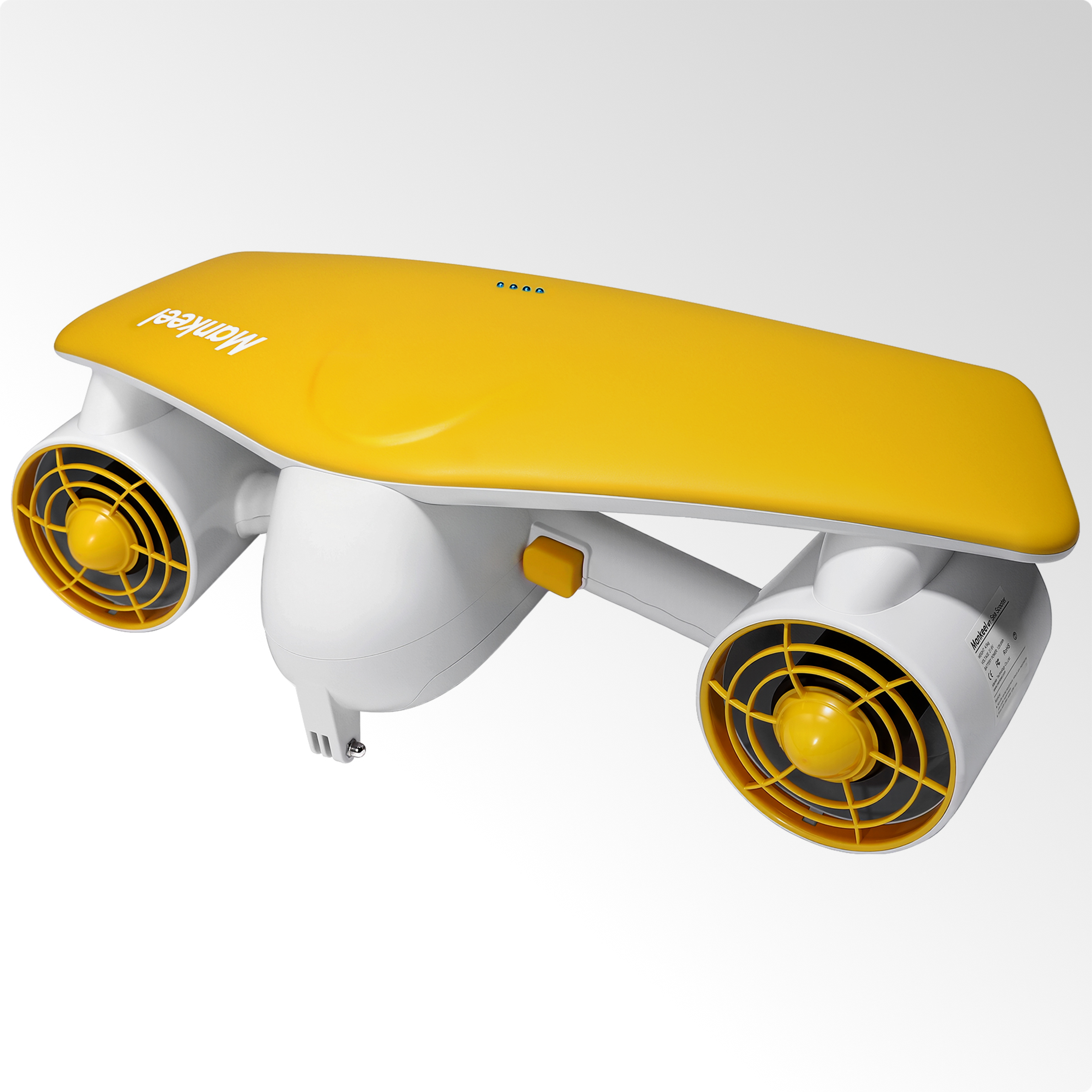 Oryxearth Dual Motor Underwater Scooter, 50m Max Depth, 2 Speed Modes Control (1.79mph & 4.03mph) with Child Lock and Camera Compatible for Scuba Diving Snorkeling