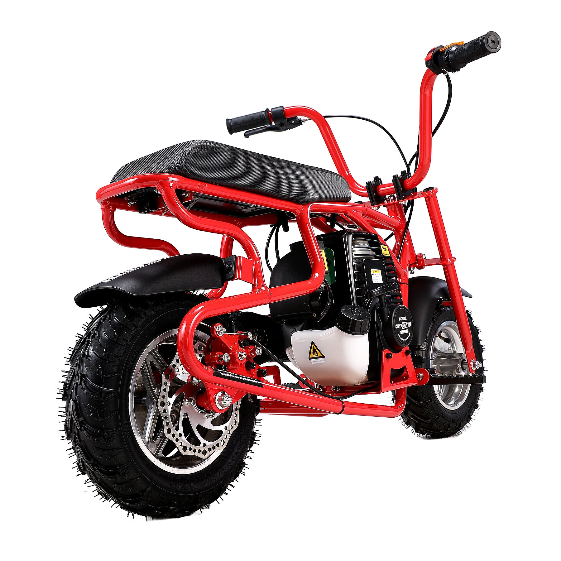 Oryxearth 37.7CC Mini Dirt Bike, 4-Stroke Gas Power 16 mph Bike,Off Road for Teens, Pull Start
