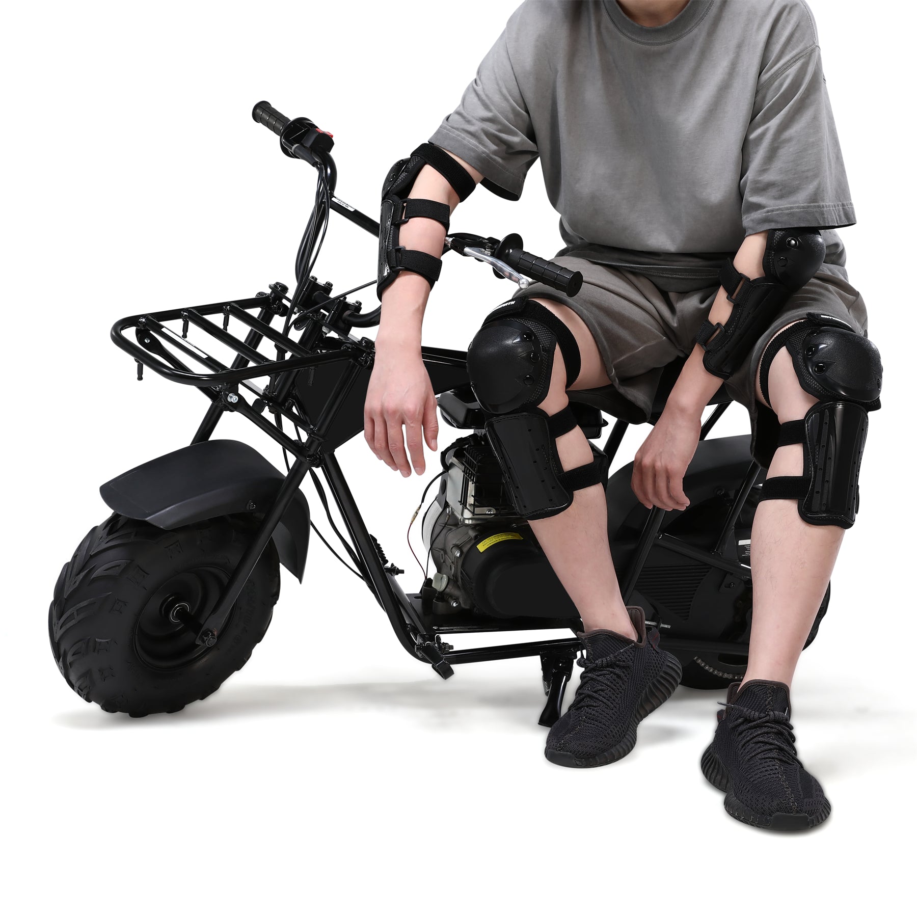 Oryxearth Kid Knee Pads Elbow Pads, Protective Gear Set for Motorcycle Cycling Mountain Biking 4PCS