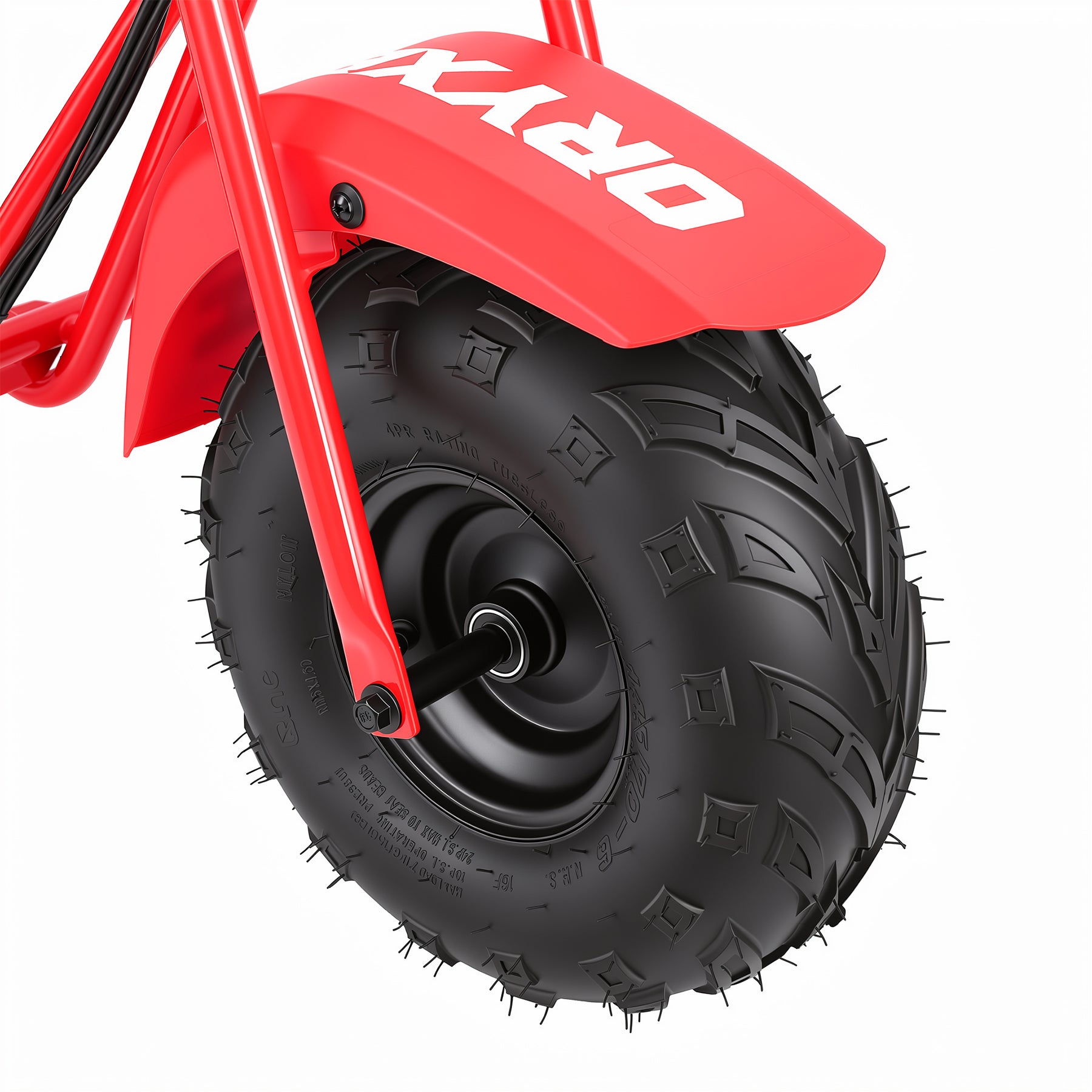 Oryxearth BRM100P-1 105CC Off-Road Gas Mini Bike for Adults & Teens, Red Edition, Up to 220 lbs