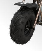 BRM100P-1 Gas Mini Bike-Rust Brown,Up to 28 MPH