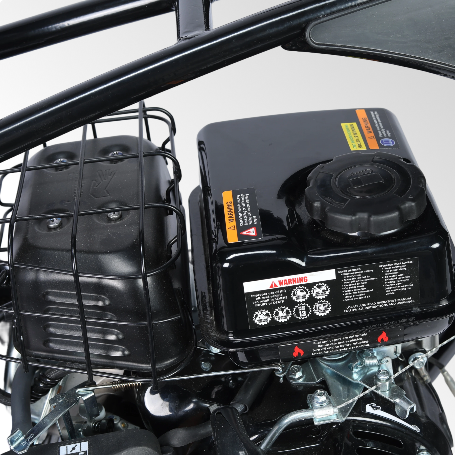 BRM100 Gas Mini Bike-Gold | Limited Edition,Top Speed 28 MPH