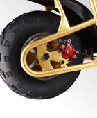 Oryxearth BRM100-4 99CC Off-Road Gas Mini Bike for Adults & Teens, Limited Edition Gold, Supports Up to 220 lbs