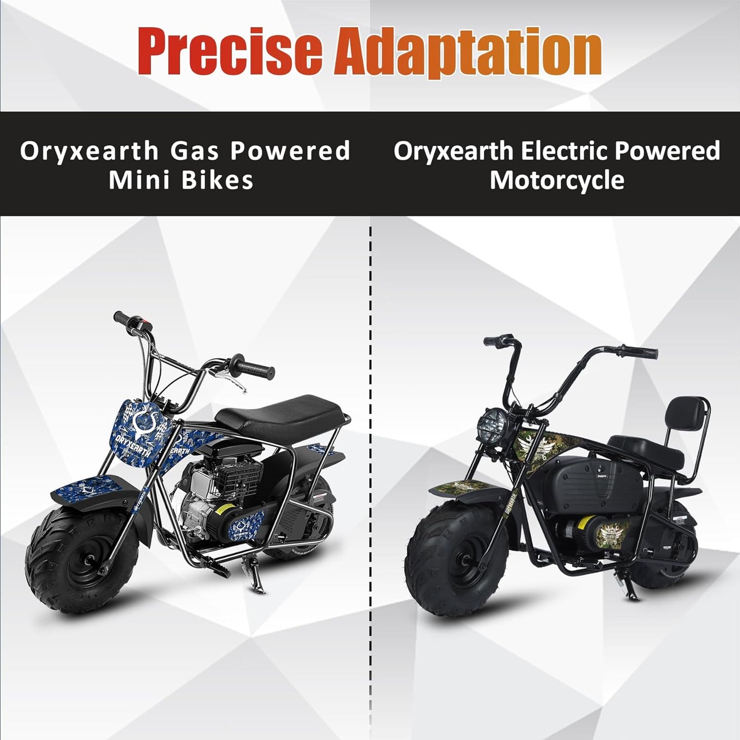 Oryxearth Mini-Fahrrad-Vordergabelaufhängung, Universal-Mini-Dirt-Bike-Aufhängungsset, Pit-Bike-Stoßdämpfergabeln, Rahmen-Upgrades für Dirt-Bike, Motorrad, Minibike, Schwarz 