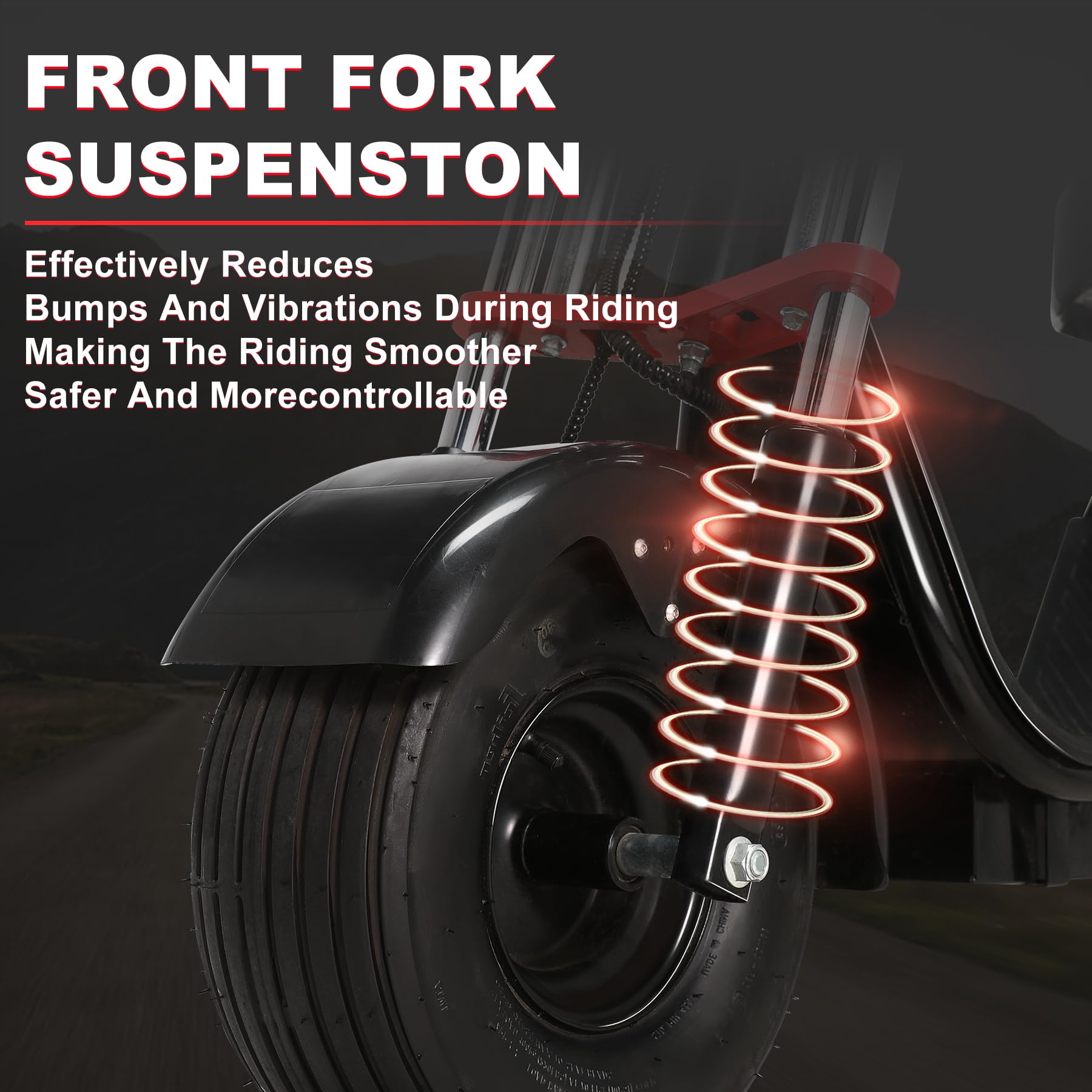 Oryxearth Adult Fat Tire, All-Terrain, Black Electric Bike