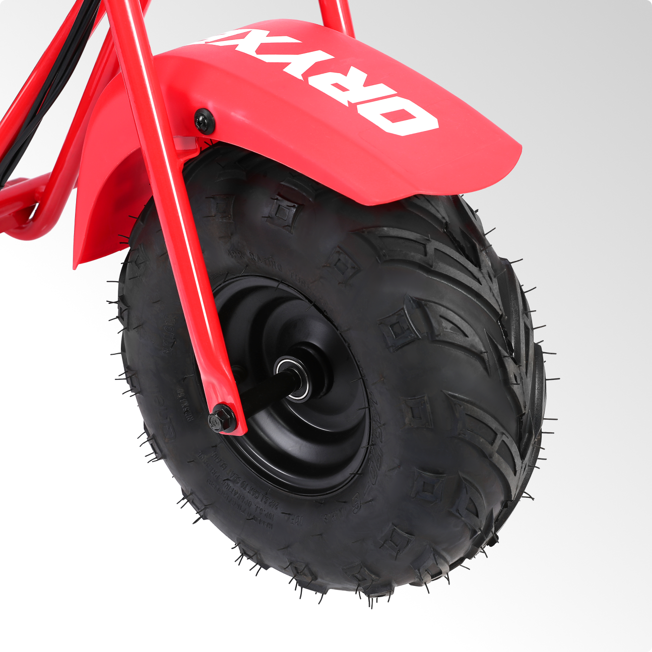 Oryxearth 105CC Kids Dirt Bike - 4-Stroke Gas Mini Motorcycle for Off-Road & Trail Riding, EPA Approved, Supports 185 LBS (Up to 28 MPH), for Adults and Teens, Red