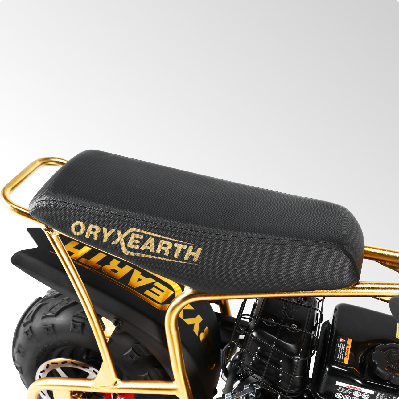 BRM100 Gas Mini Bike-Gold | Limited Edition,Top Speed 28 MPH
