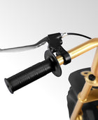 Oryxearth BRM100-4 99CC Off-Road Gas Mini Bike for Adults & Teens, Limited Edition Gold, Supports Up to 220 lbs