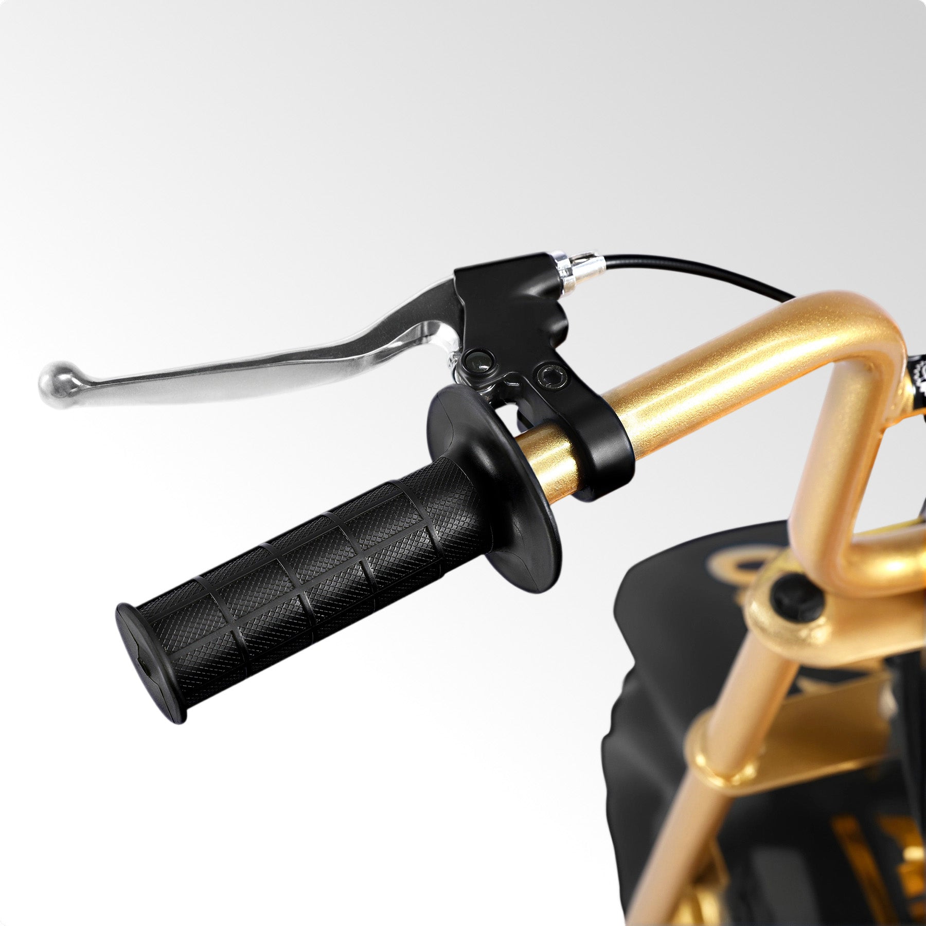 Oryxearth BRM100-4 99CC Off-Road Gas Mini Bike for Adults & Teens, Limited Edition Gold, Supports Up to 220 lbs