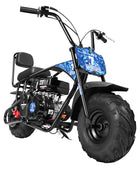 Oryxearth Moto BRM100-4  99cc Off-Road Gas Mini Bike for Adults & Teens — Up to 220 lbs